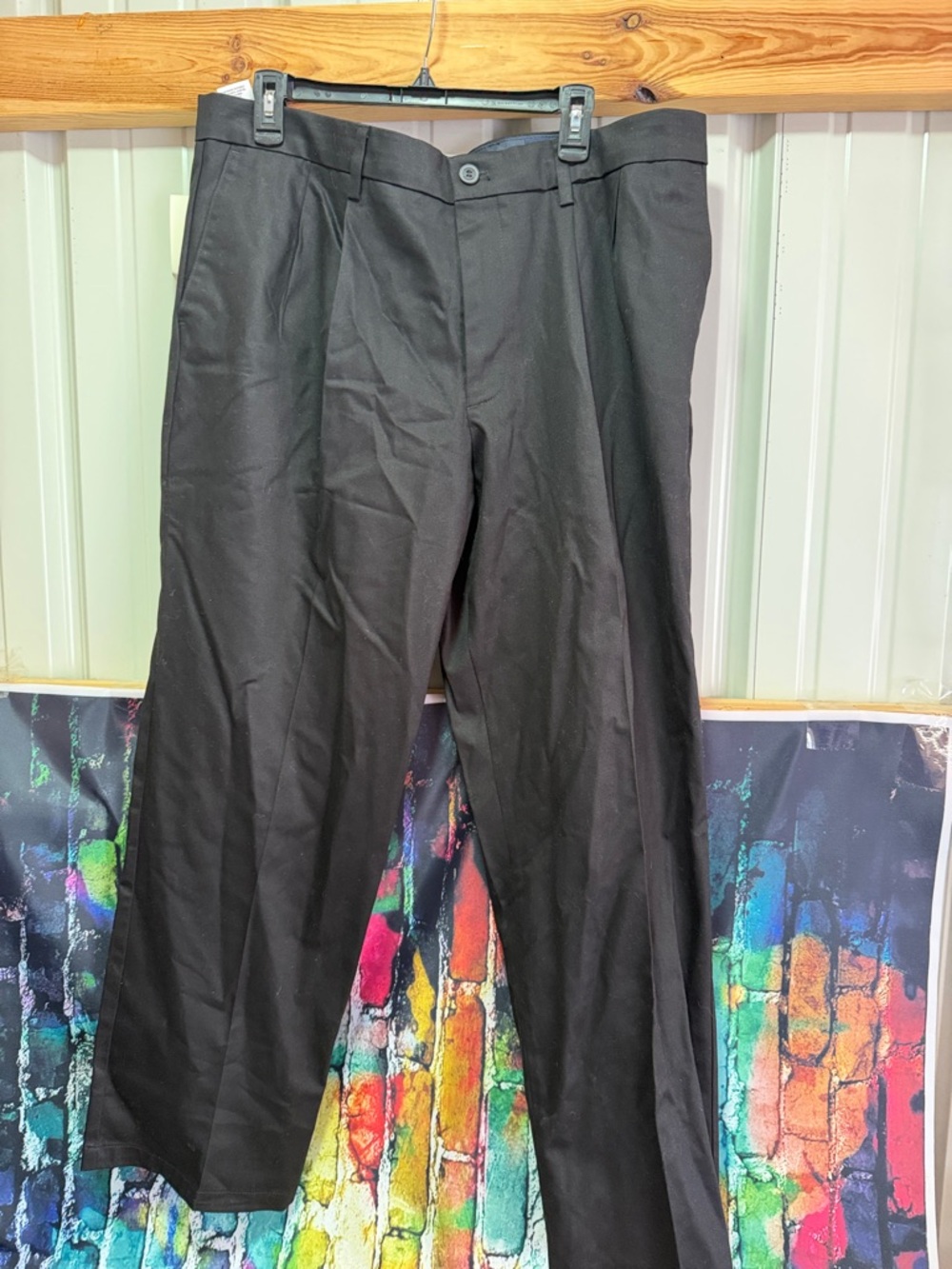 Dockers Men's Black Chinos - Classic Straight